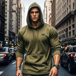 MUSCLE MEN'S FITNESS TRAINING SWEATSHIRT