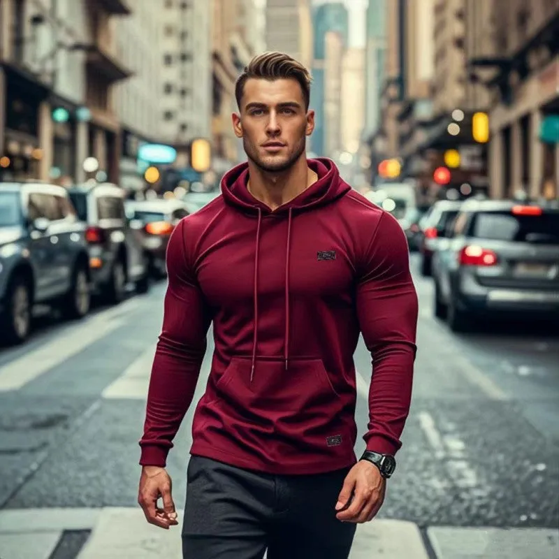 MUSCLE MEN'S FITNESS TRAINING SWEATSHIRT