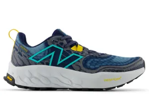 New Balance Fresh Foam X Hierro V8 Mens Trail Running Shoe (Navy/Quarts Grey/Cyber Jade)