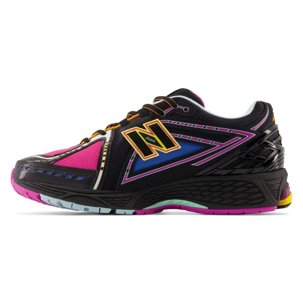 New Balance Men's M1906RCP Black/Exuberant Pink/Bleach Blue