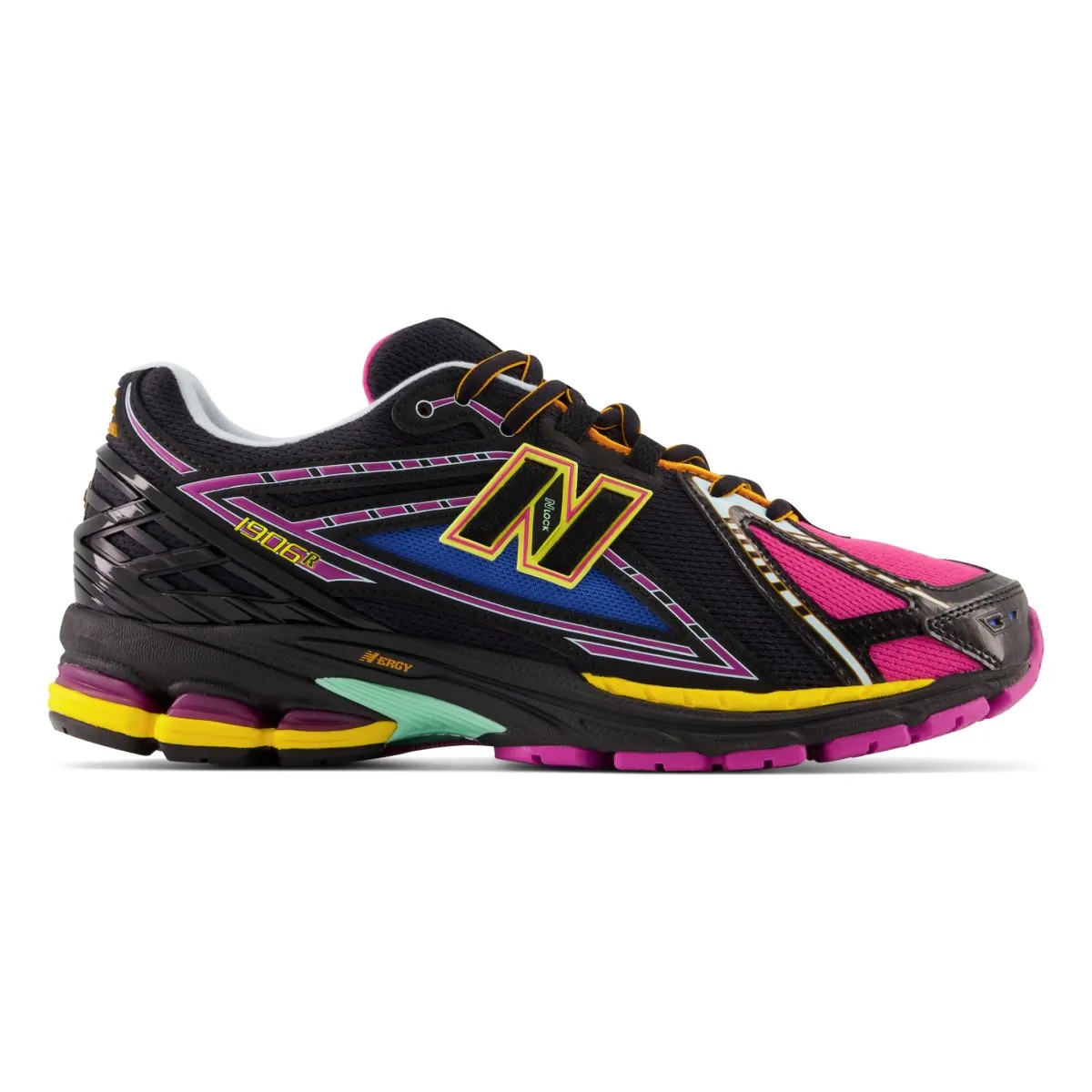 New Balance Men's M1906RCP Black/Exuberant Pink/Bleach Blue