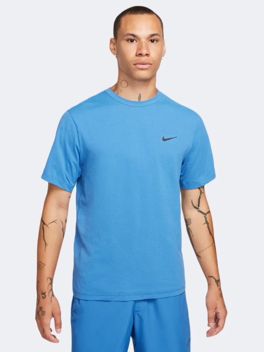 Nike Df Uv Hyverse Men Training T-Shirt Star Blue/Black