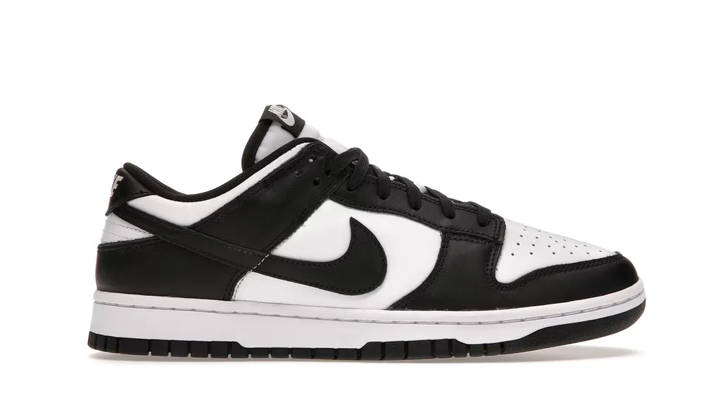 NIKE DUNK RETRO BLACK & WHITE LOW