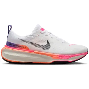 Nike Women's Invincible 3 Running Shoes White / Bright Mango / Hyper Pink / Black