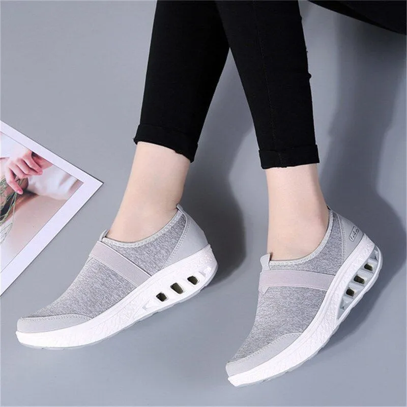 OCW Women Orthopedic Sneakers Casual Slip On Comfortable Shoes