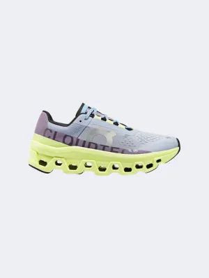 On Cloudmonster 1 Women Running Shoes Nimbus/Hay