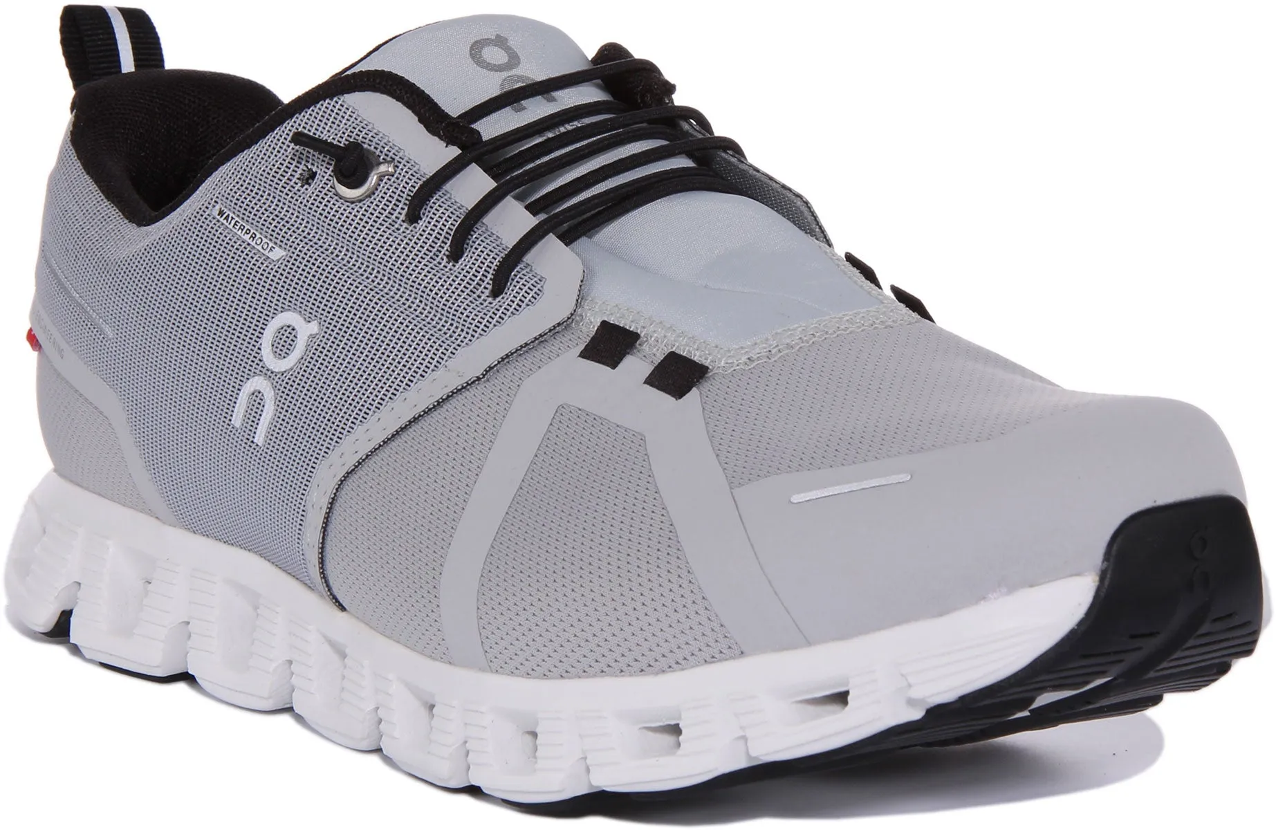 On Running Cloud 5 Waterproof In Grey For Men