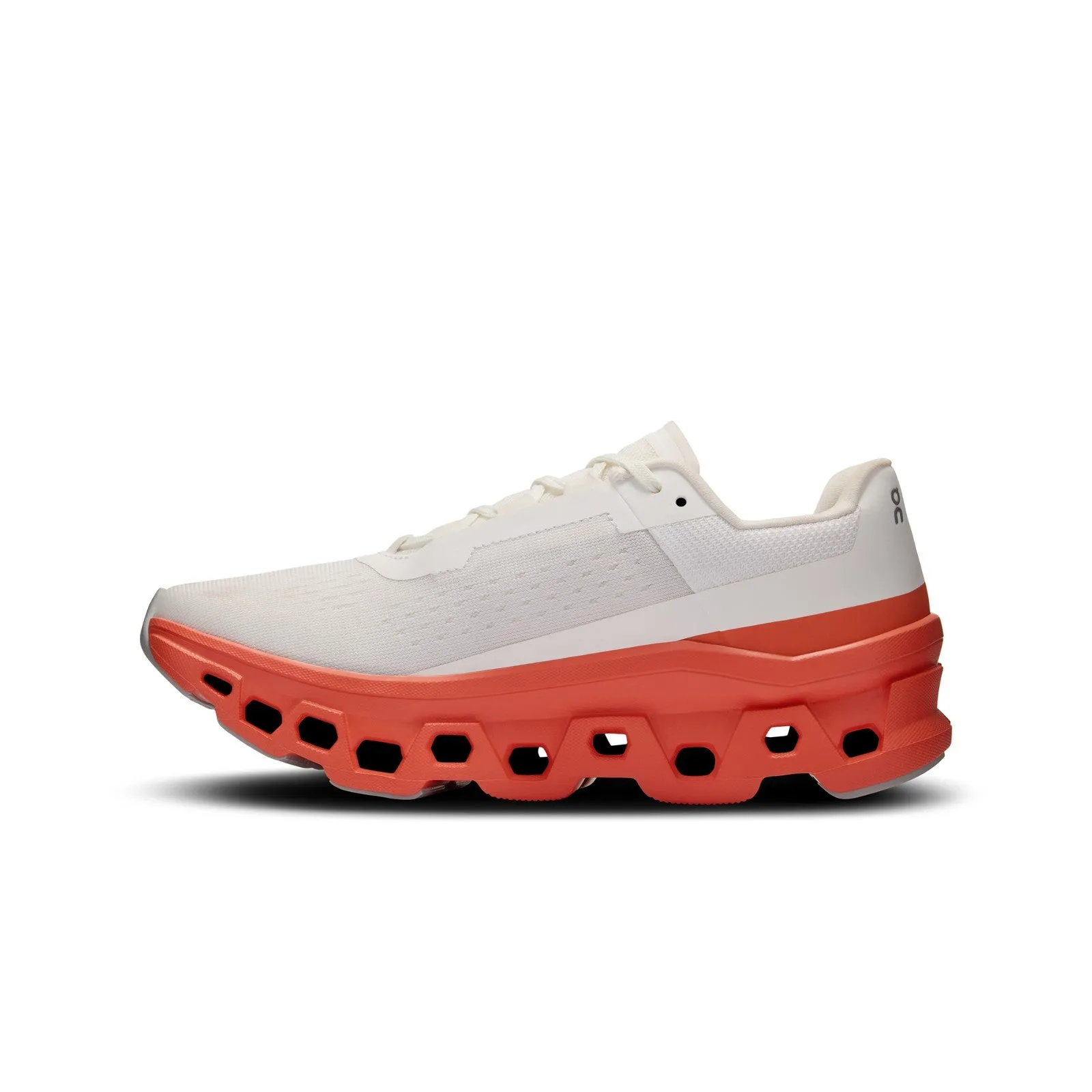 On Running Cloudmonster (White/Flame) Women Shoes 61.97724