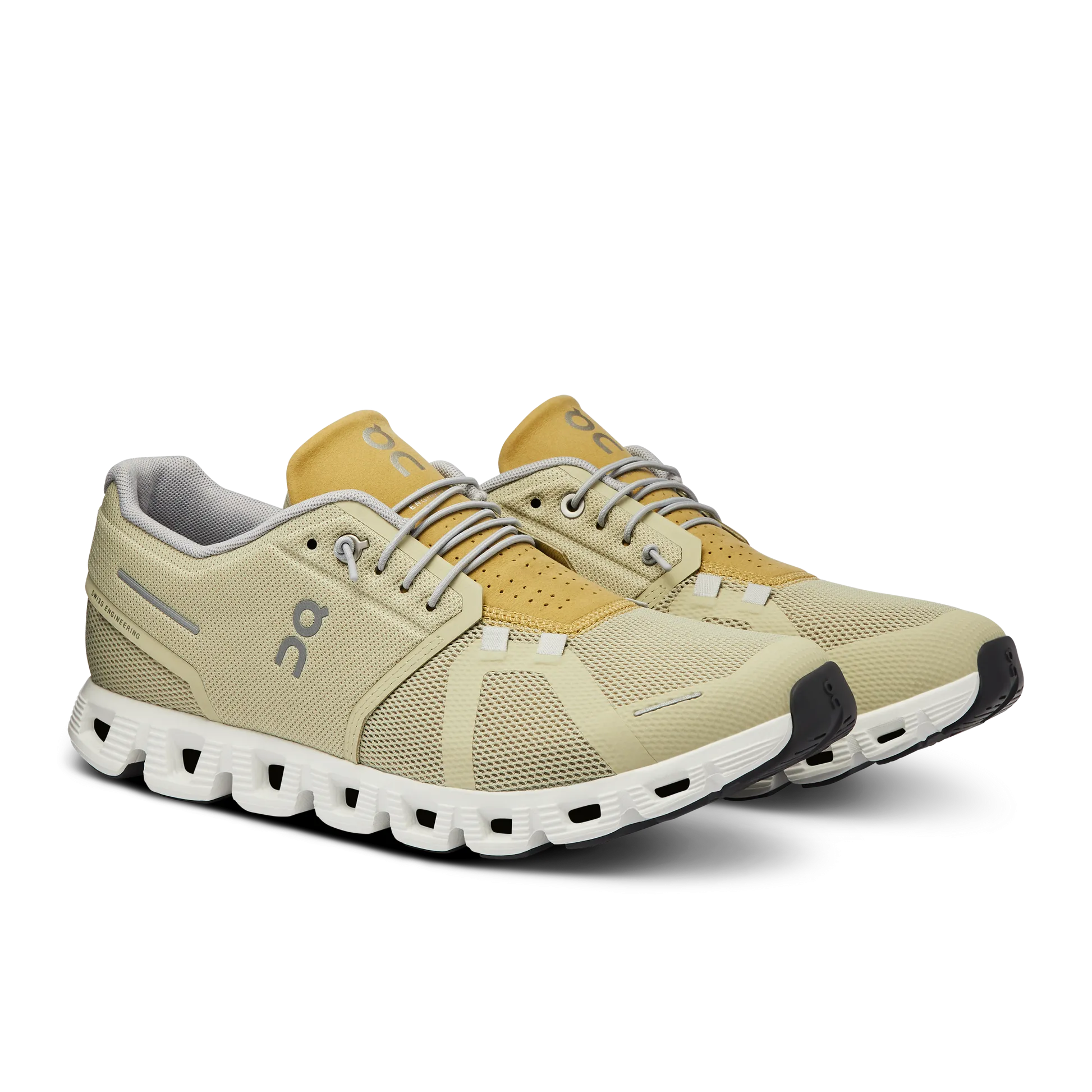 On Running Men's Cloud 5 Shoes - Haze / Bronze