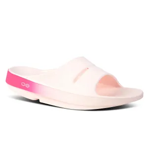 Oofos Ooahh Sport Slide Womens | Blush Fade