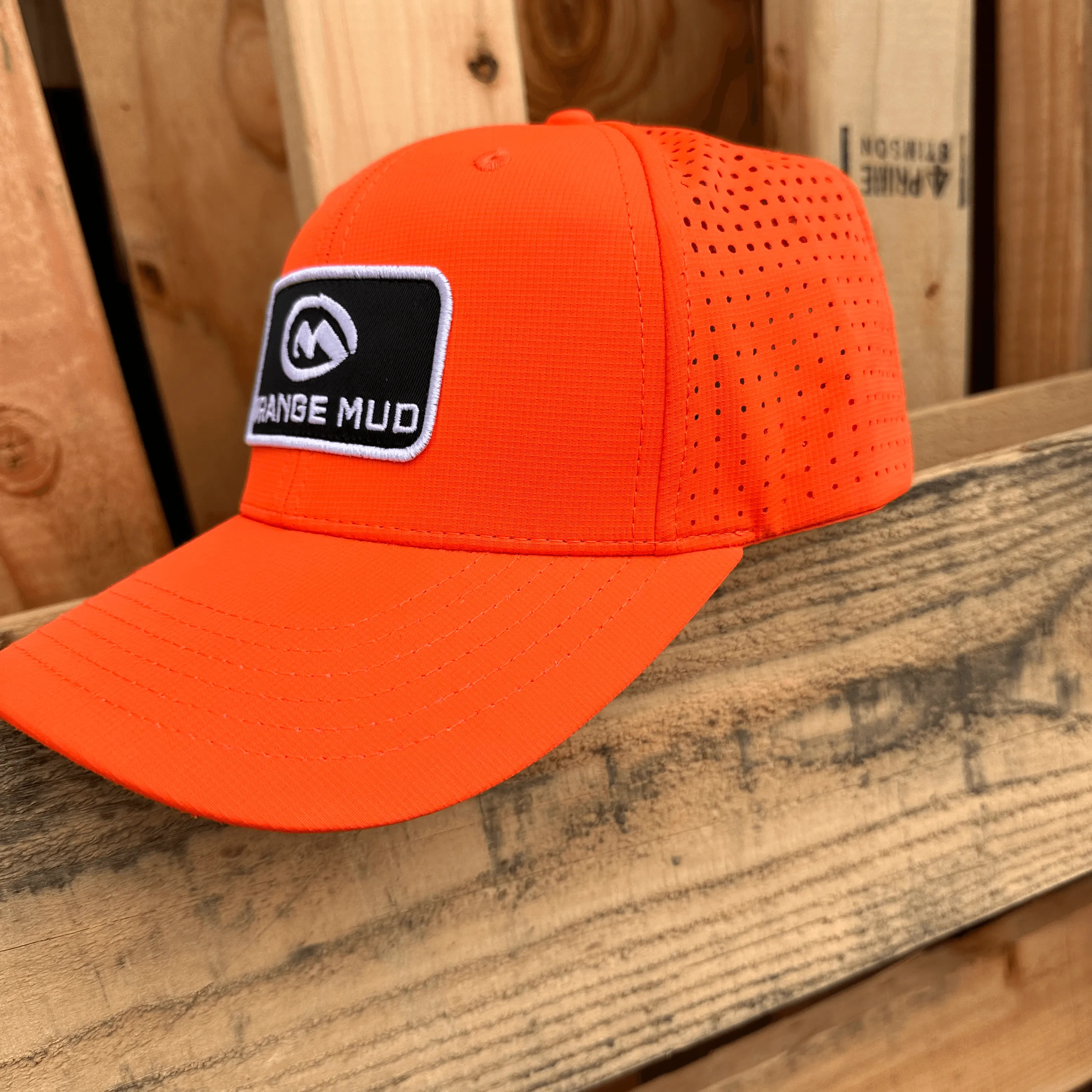 Orange Mud Sport Hat