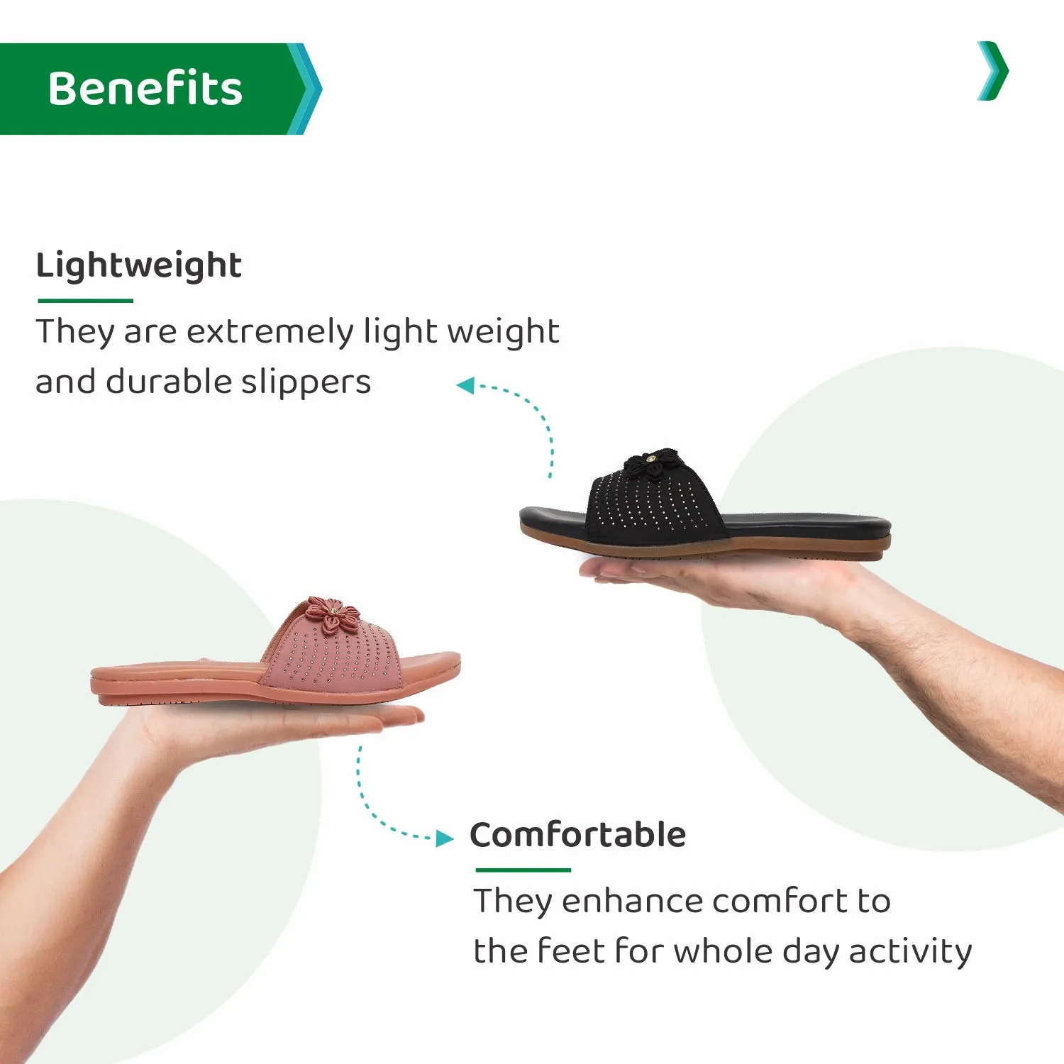 ORTHO JOY Fancy doctor Slipper  | Stylish Footwear