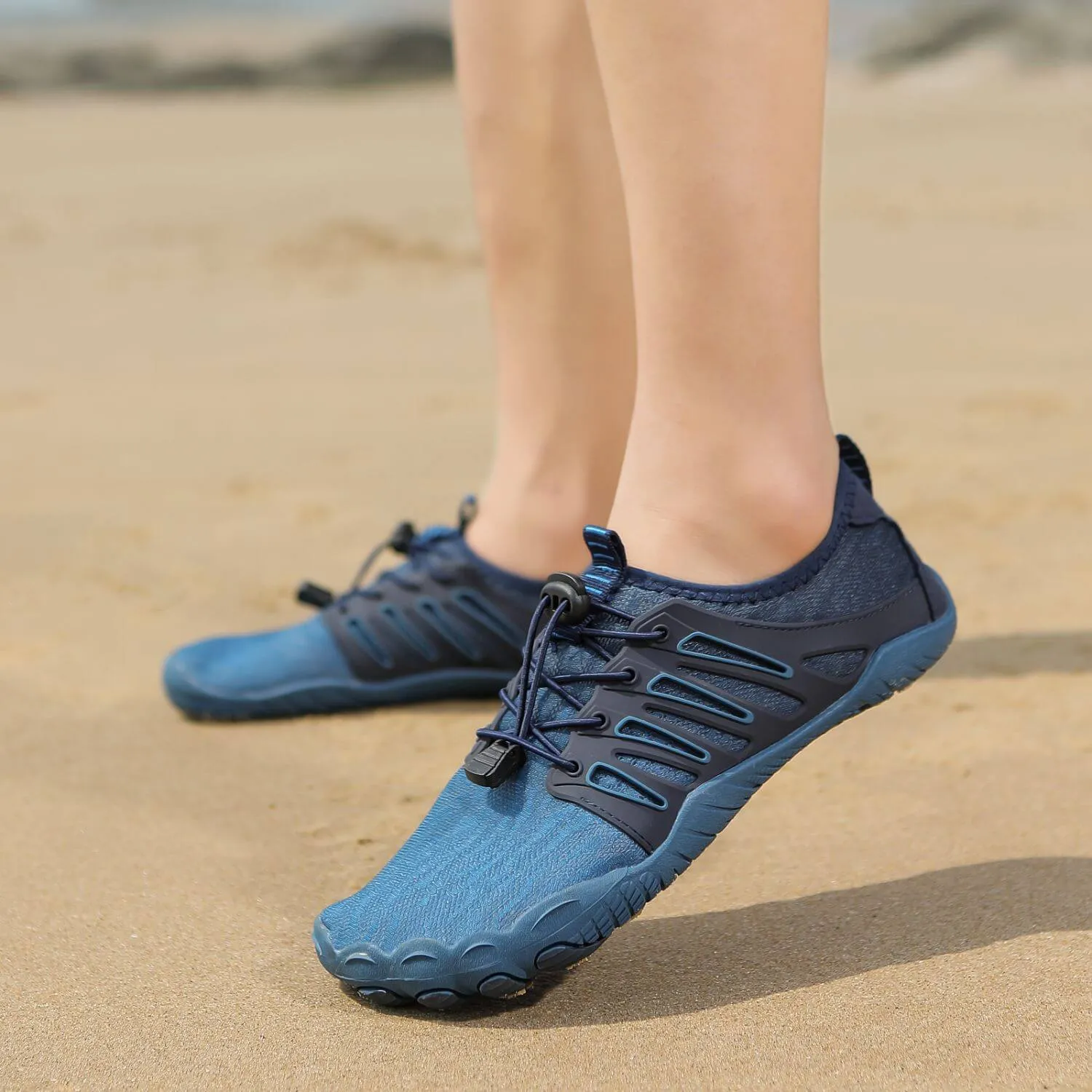 Outdoor Beach Shoes Five-finger Swimming/Diving/Wading/River Tracking Water Shoes Sports Fitness Non-slip Barefoot Shoes