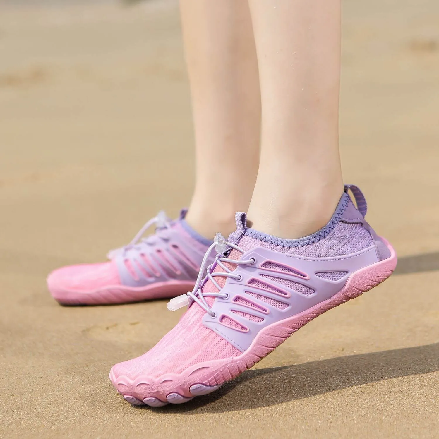 Outdoor Beach Shoes Five-finger Swimming/Diving/Wading/River Tracking Water Shoes Sports Fitness Non-slip Barefoot Shoes