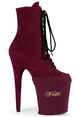 Pleaser USA Shoe Protectors - Burgundy Lycra