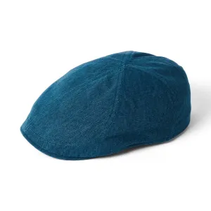 Porto Flat Cap - Teal/Red by Failsworth