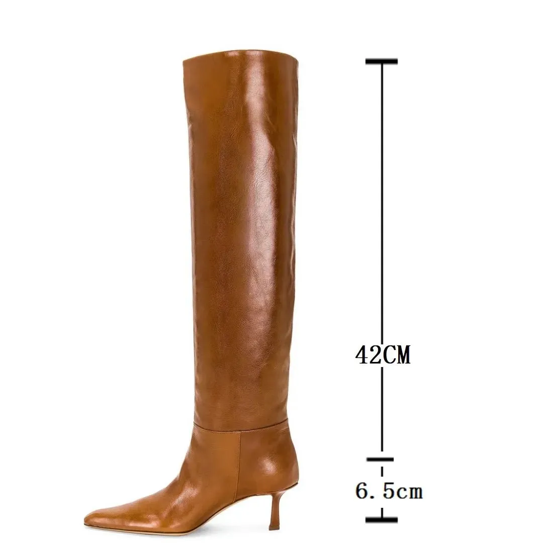 Pre Order:  Knee High Stiletto Boots