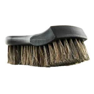 Premium Select Horse Hair Interior Cleaning Brush for Leather, Vinyl, Fabric and More