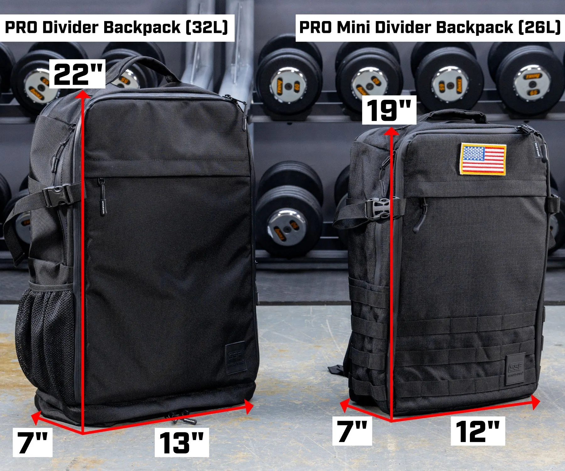 PRO Mini Divider Backpack (26L)