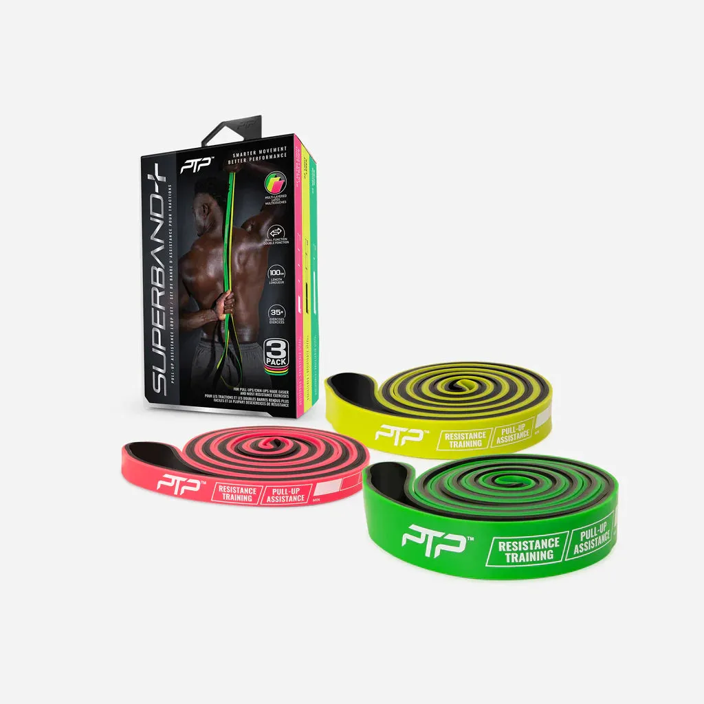 PTP Superband Dual Colour Combo  3 Pack