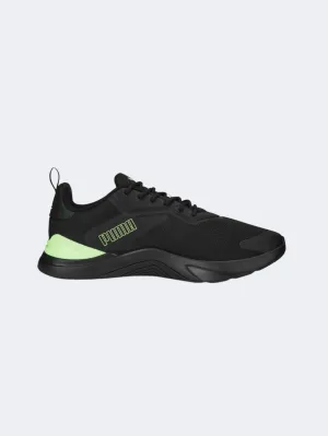 Puma Infusion Myrtle Men Running Shoes Black/Lime