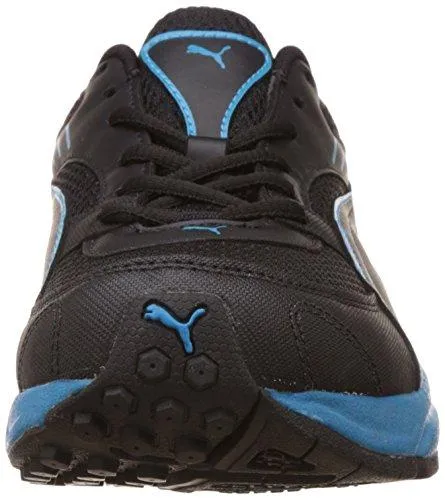 Puma Men's Atom Fashion III Dp Puma Black and Atomic Blue Running Shoes - 9 UK/India (43 EU)