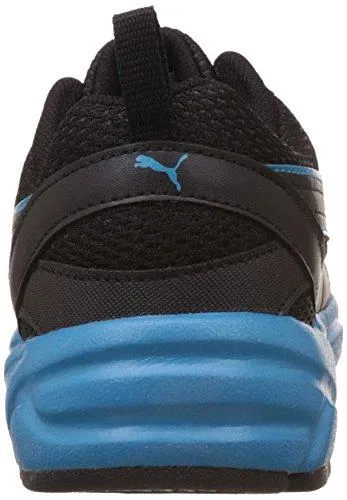 Puma Men's Atom Fashion III Dp Puma Black and Atomic Blue Running Shoes - 9 UK/India (43 EU)