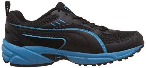 Puma Men's Atom Fashion III Dp Puma Black and Atomic Blue Running Shoes - 9 UK/India (43 EU)