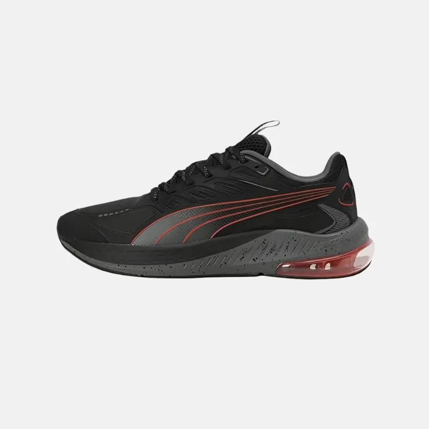 Puma X-Cell Lightspeed Men's Running Shoes -Black-Redmazing