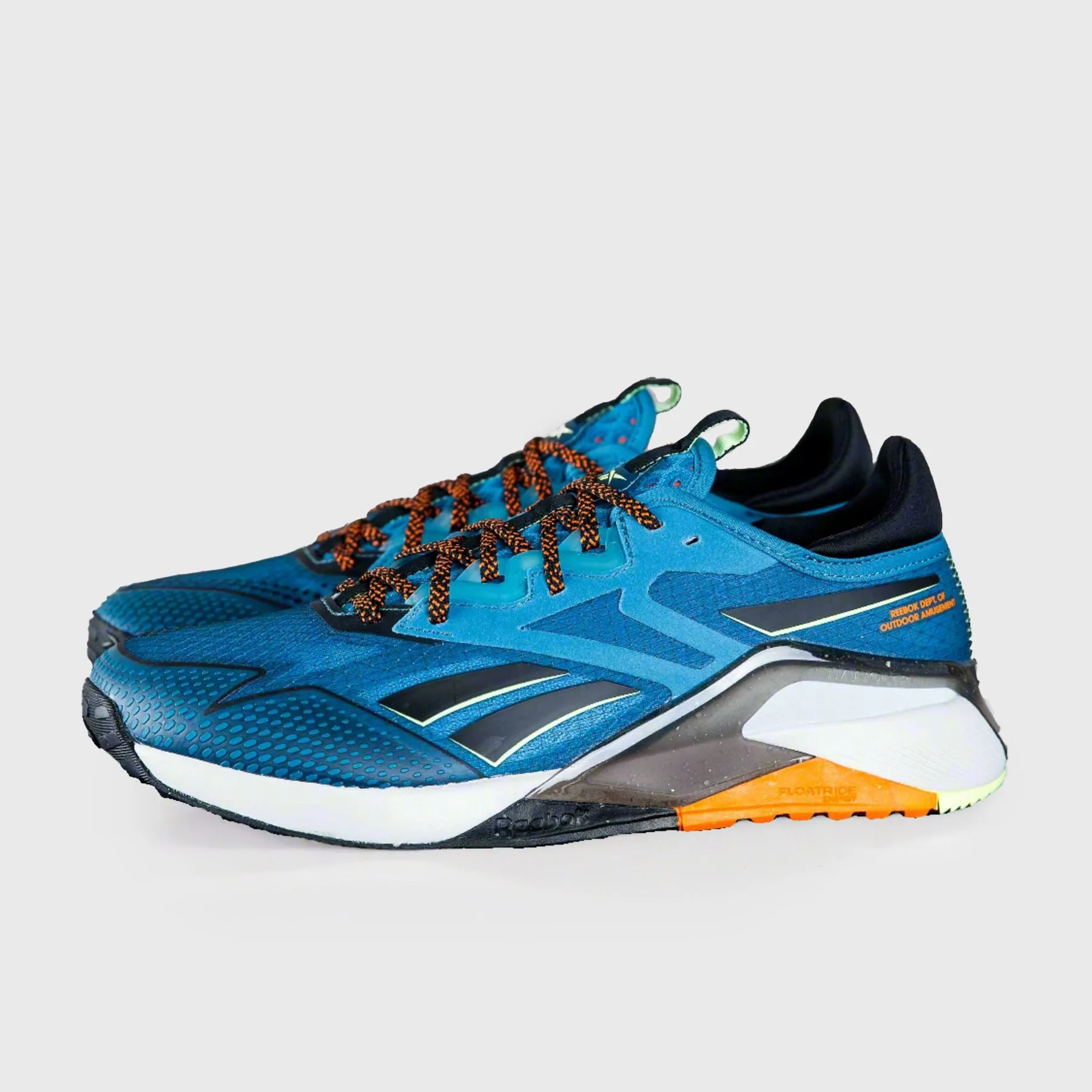 Reebok - Nano TR Adventure - Men's - STEELY BLUE/CORE BLACK/SMASH ORANGE