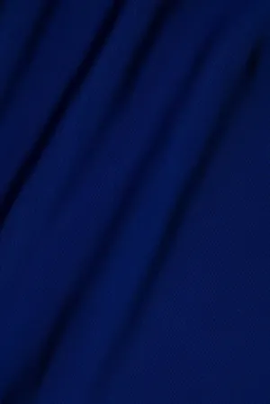 Royal Blue Silk Faille Fabric