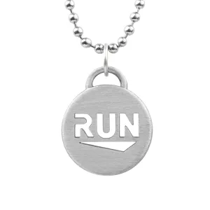 RUN Pendant Chain Necklace