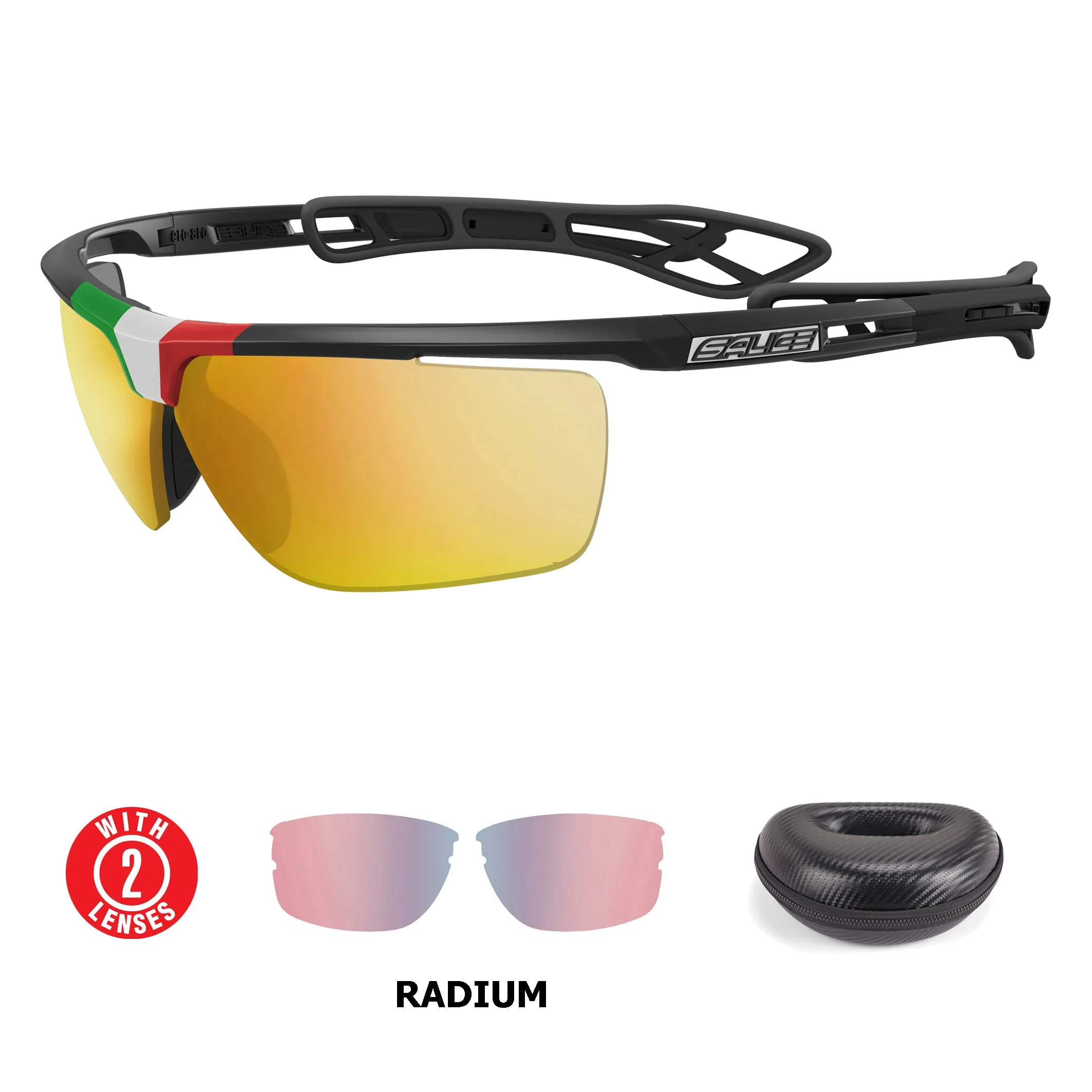 Salice 019 RWP Mirror Polarised Black ITA