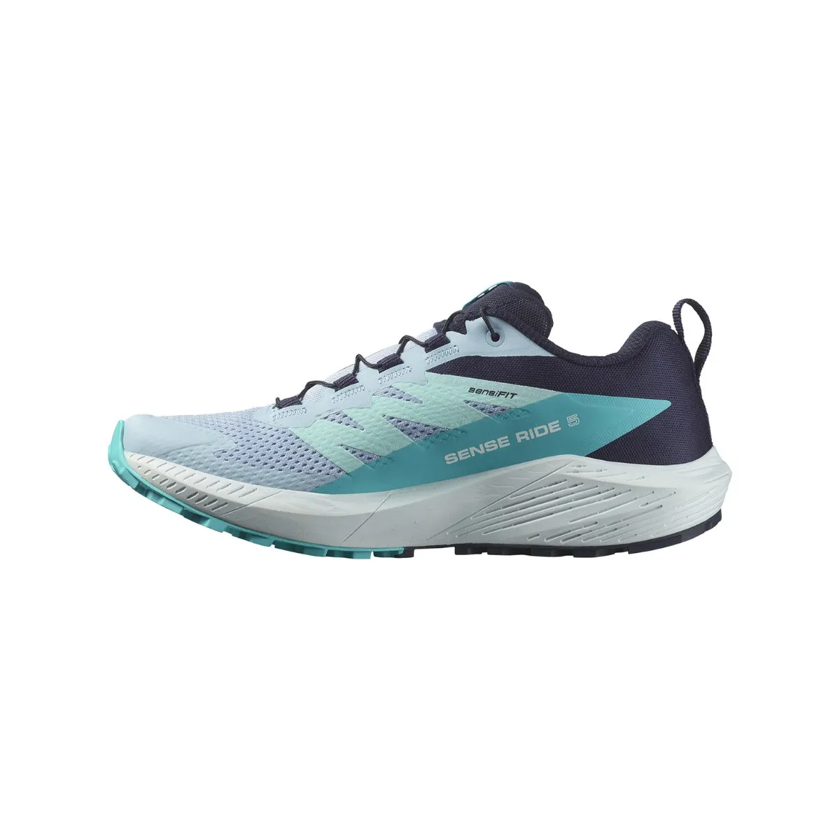 Salomón Sense Ride 5 Blue White SS24 Women's Shoes