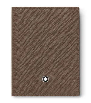 Sartorial Card Holder 4cc Brown