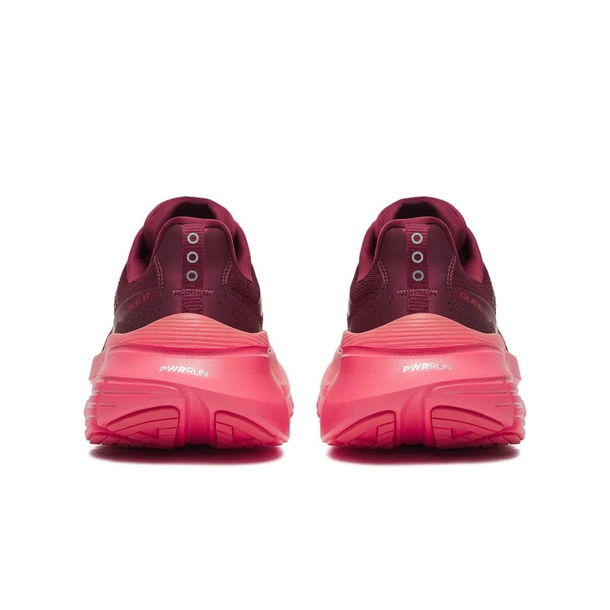 Saucony Guide 17 Womens | Currant/cayenne