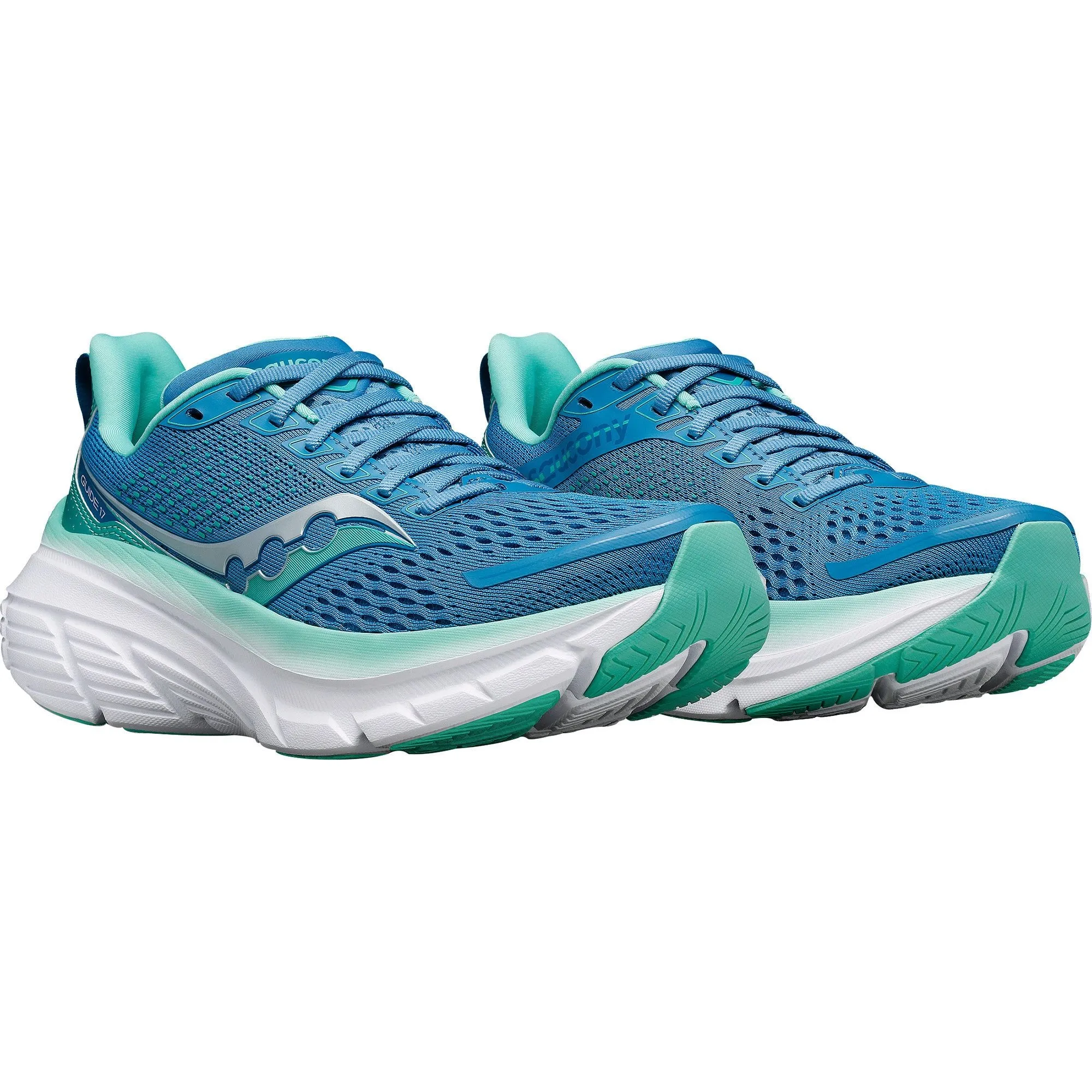 Saucony Guide 17 Womens Running Shoes - Blue