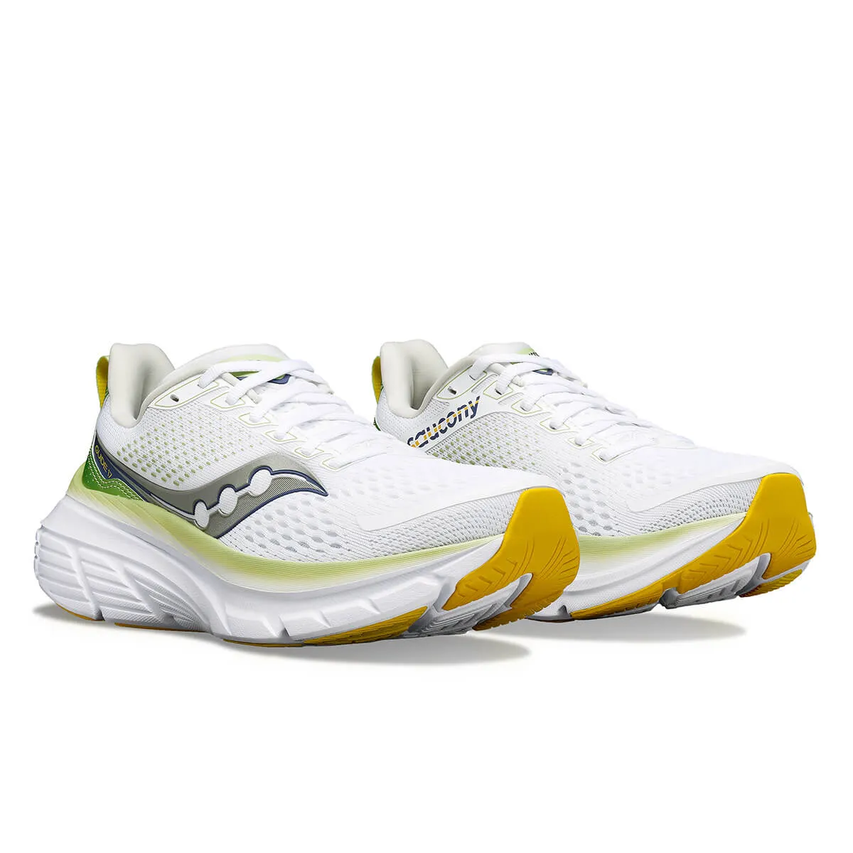 Saucony Guide 17 Womens | White/fern