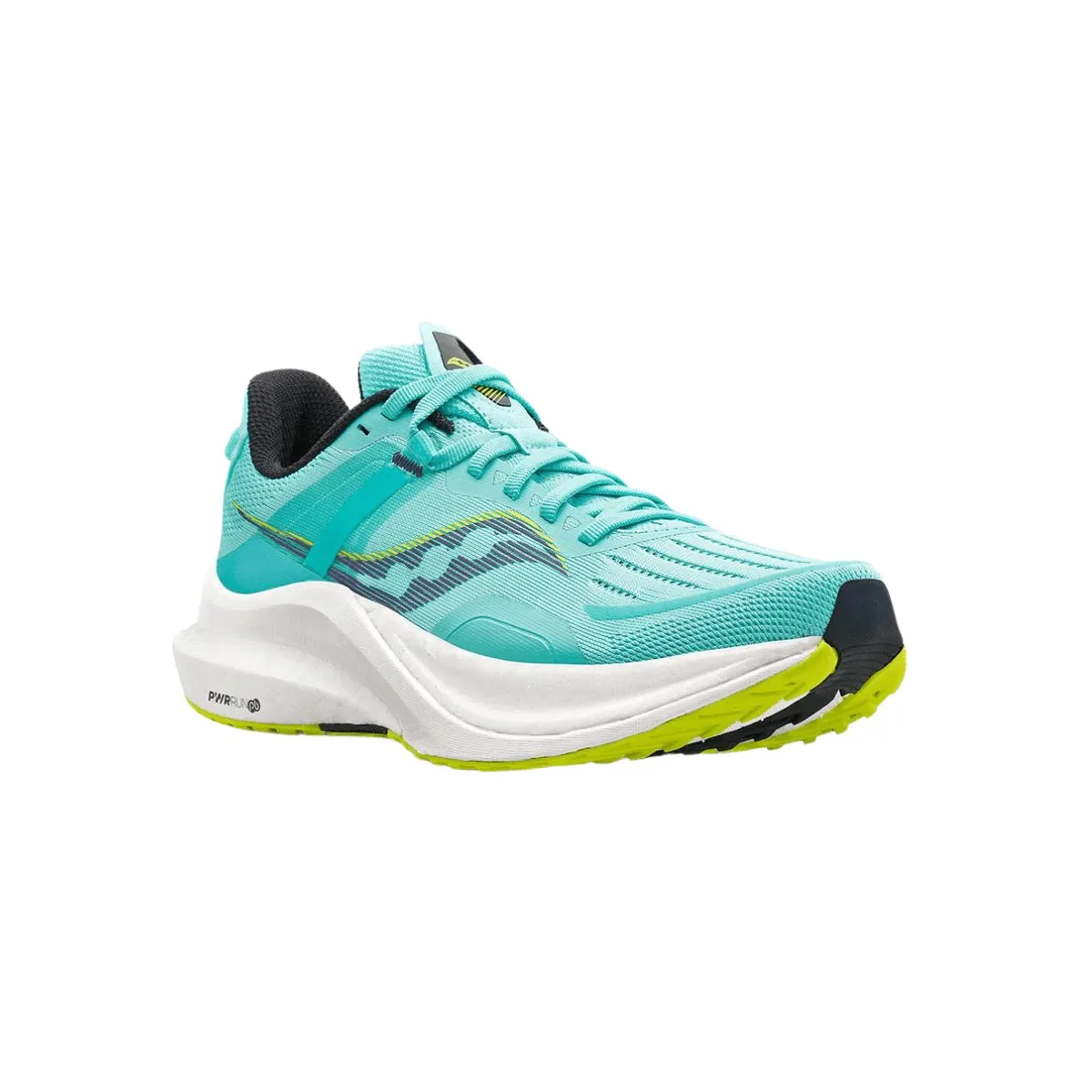 Saucony Tempus Women's Shoes Blue Mint Yellow