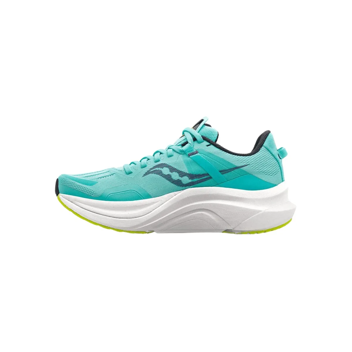 Saucony Tempus Women's Shoes Blue Mint Yellow