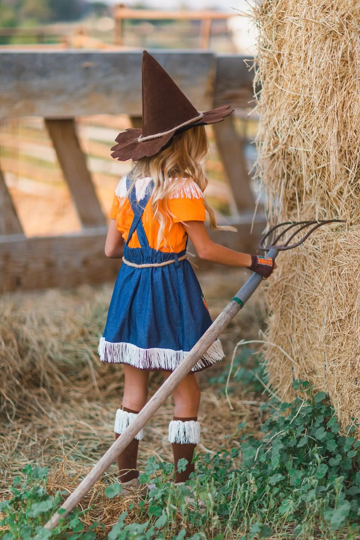 Scarecrow Costume - 5 Piece Set