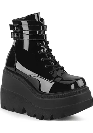 SHAKER-52 [Black Patent] | PLATFORM BOOTS [PREORDER]