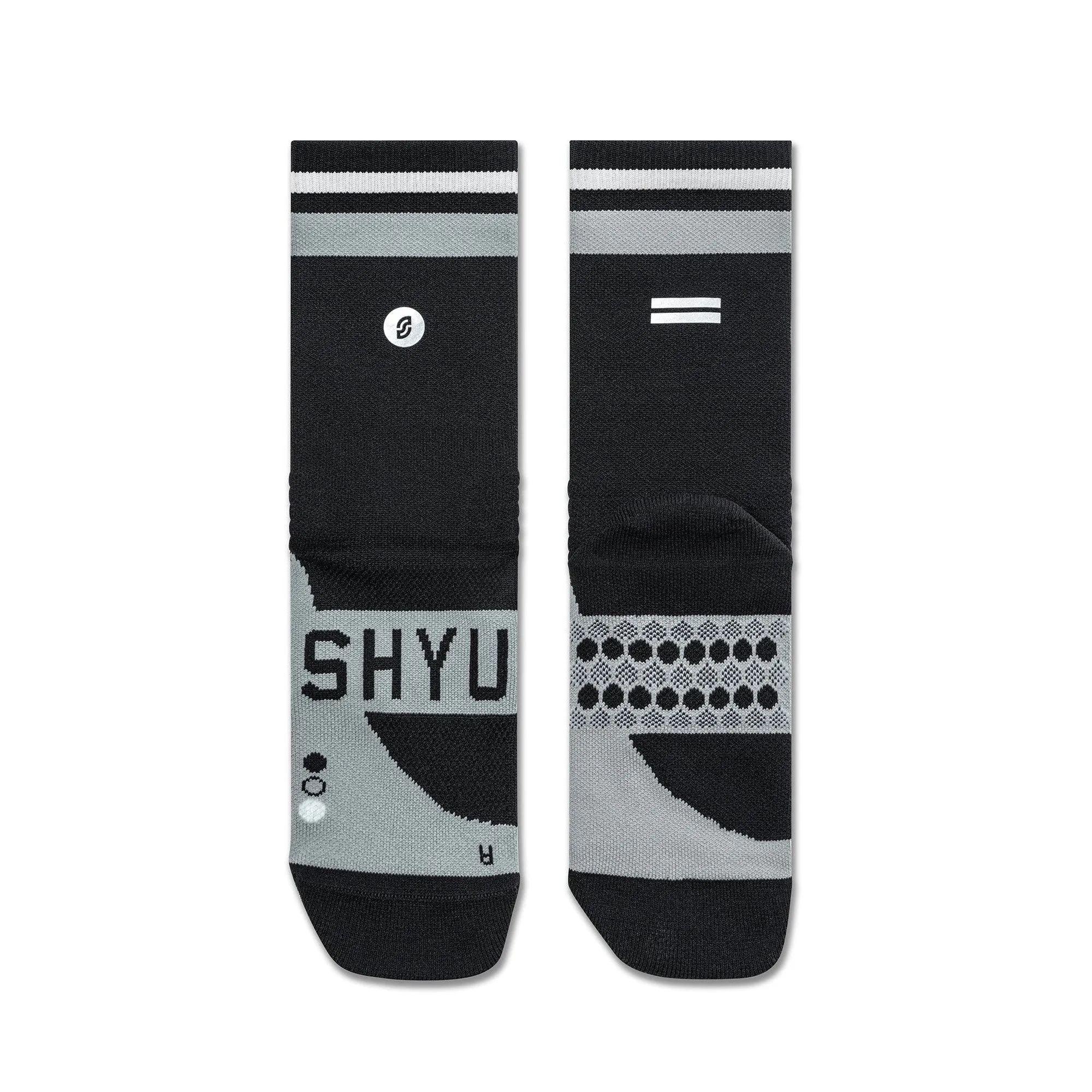 Shyu Racing Sock - Black | Grey | White