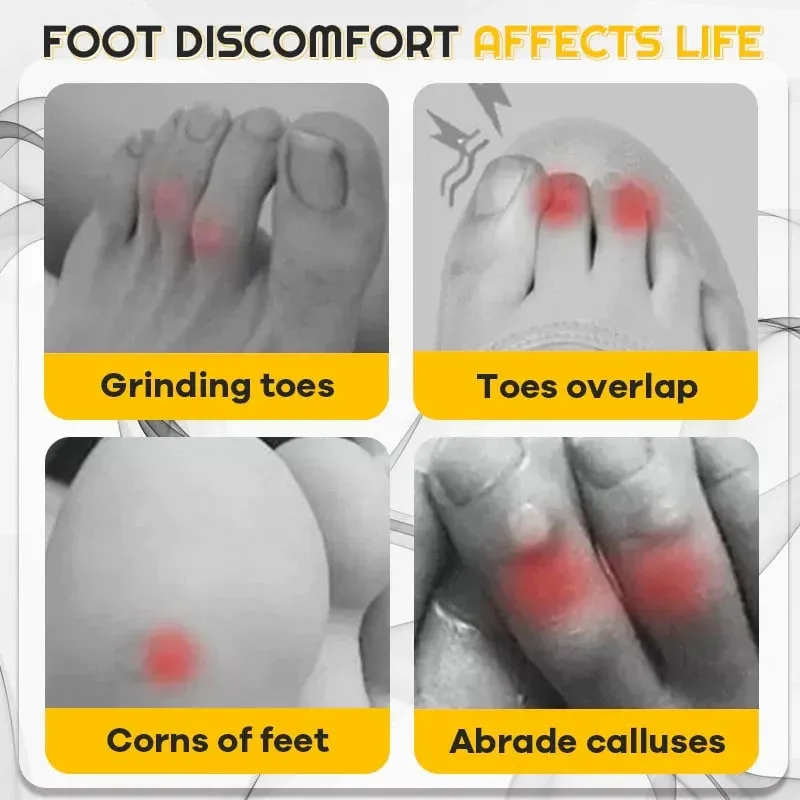 Silicone anti-friction toe protector