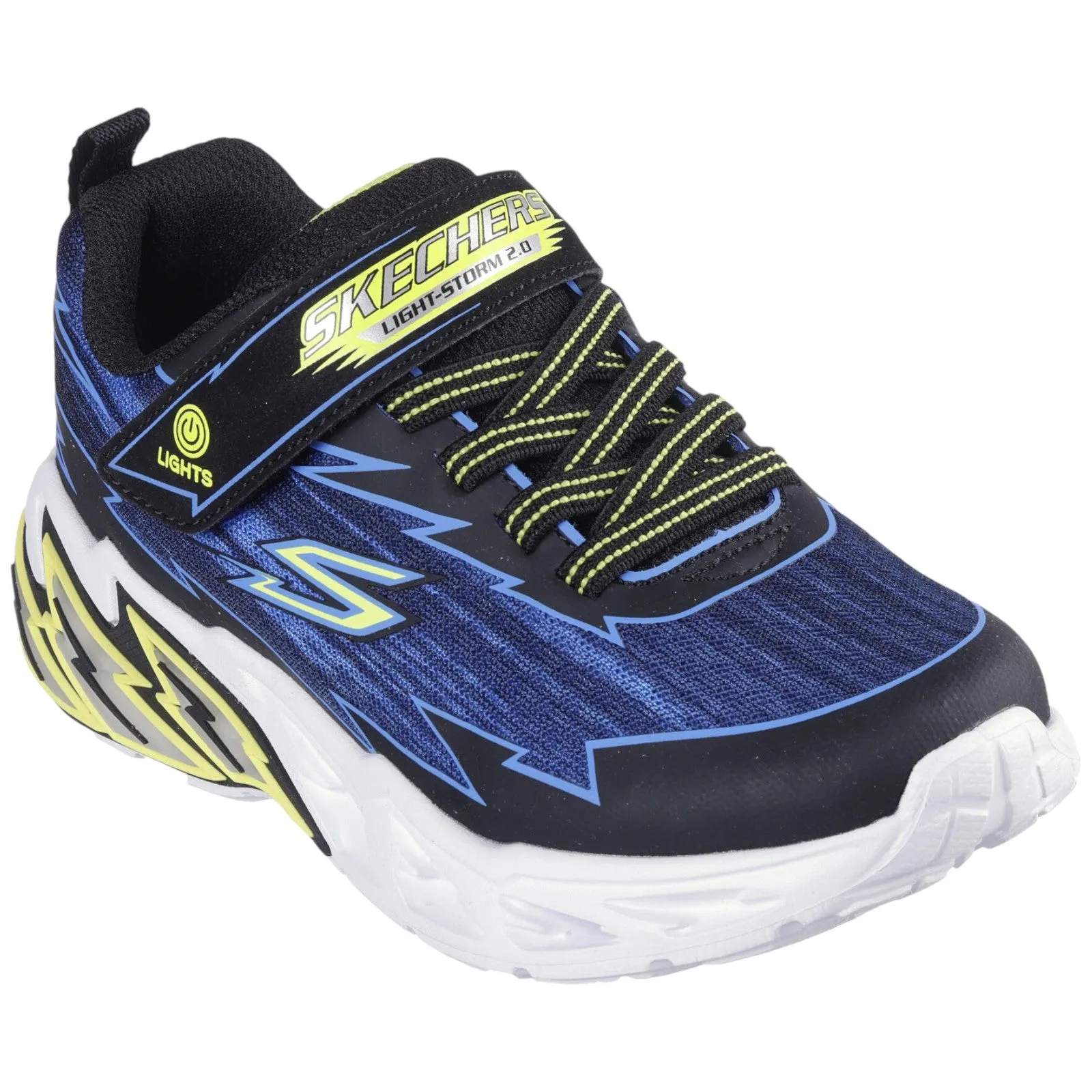 Skechers Boys Light Storm 2 Bolt Navy