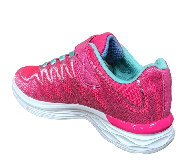 Skechers scarpa da ginnastica da bambina Dream N Dash Whimsy Girl 81131L NPAQ rosa shock