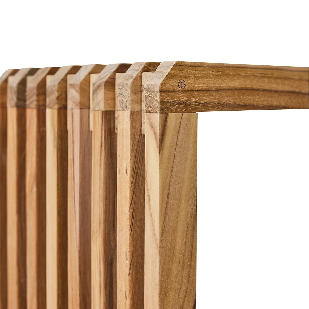 Slatted Bench