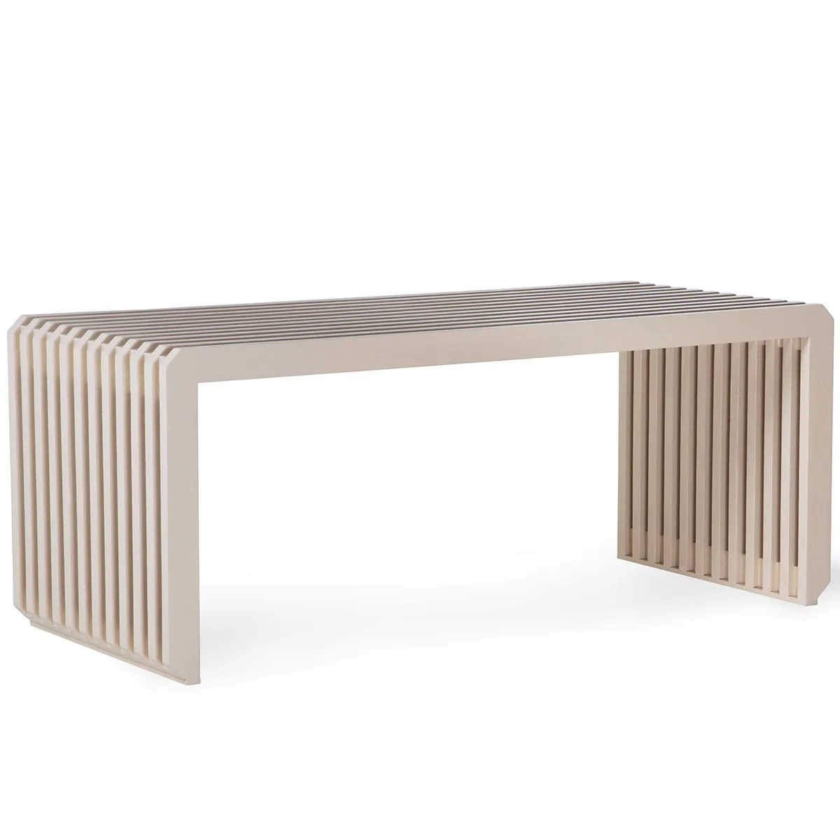 Slatted Bench