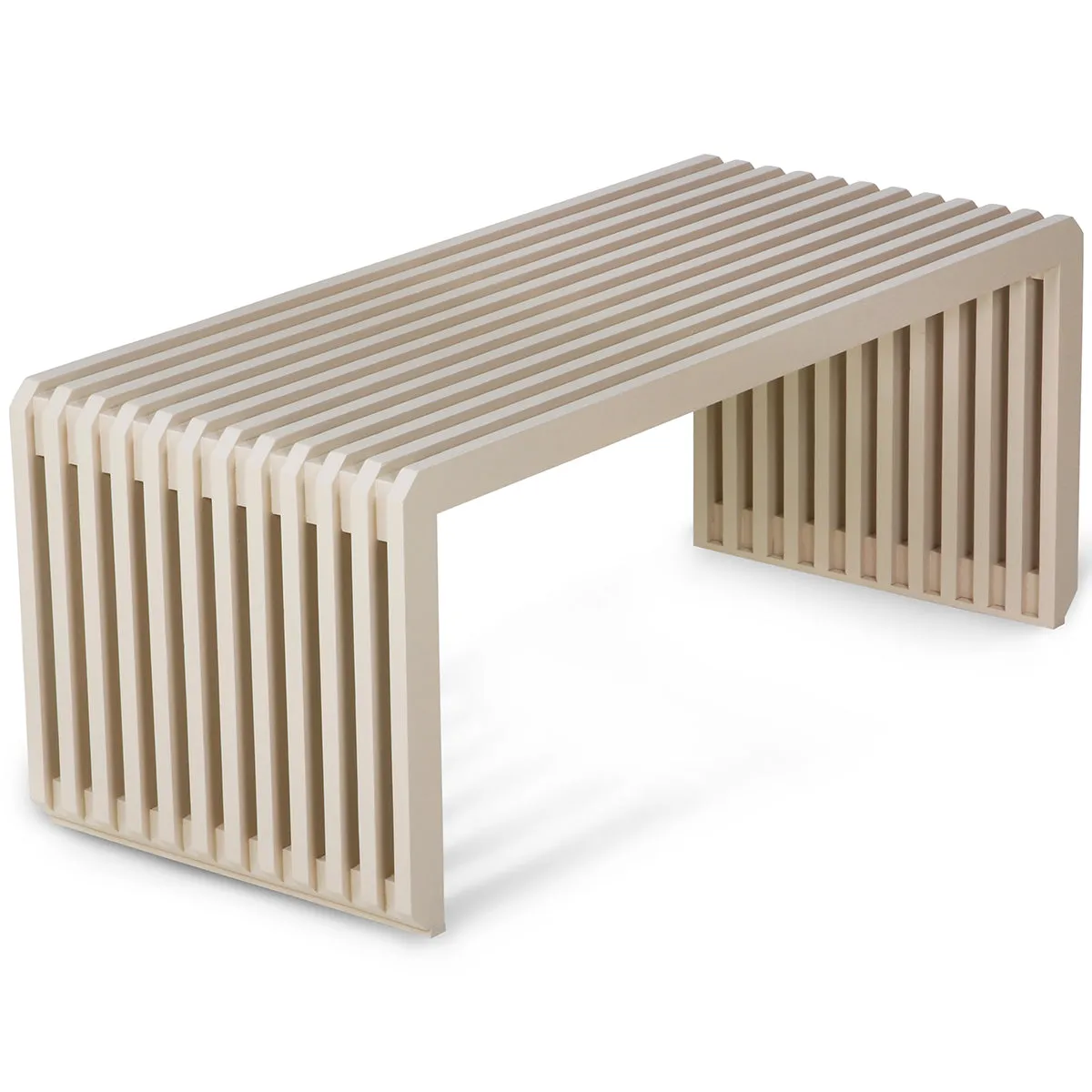 Slatted Bench