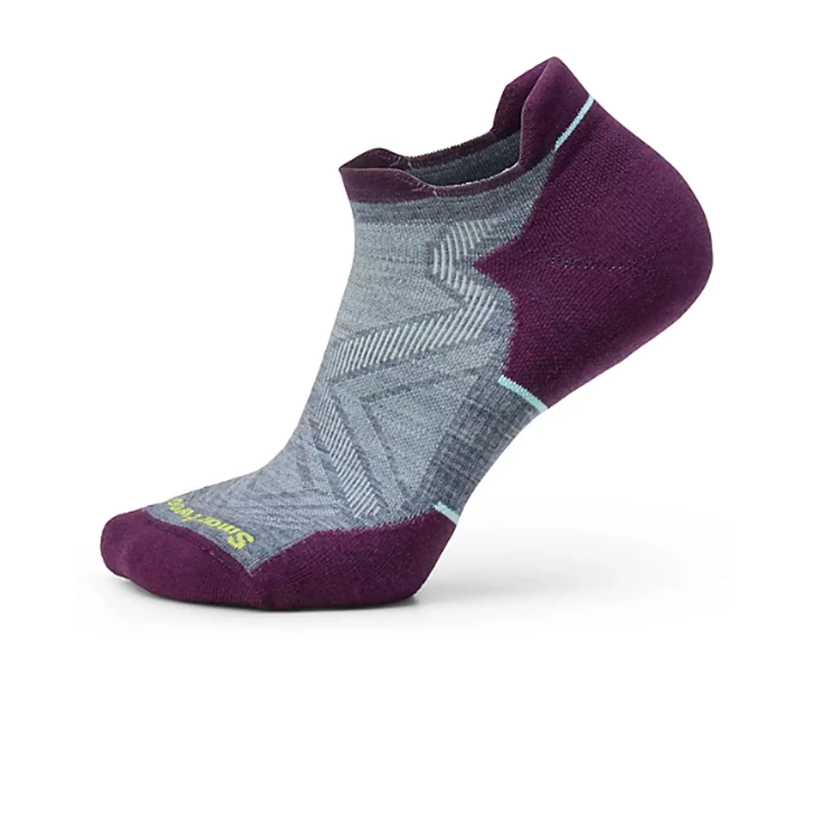 Smartwool Run Targeted Cushion Low Ankle Sock (Women) - Pewter Blue